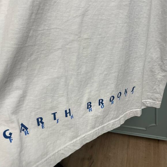 Garth Brooks Vintage Just Big One Size Graphic Tee Oversized 90s VTG Country - Picture 5 of 5